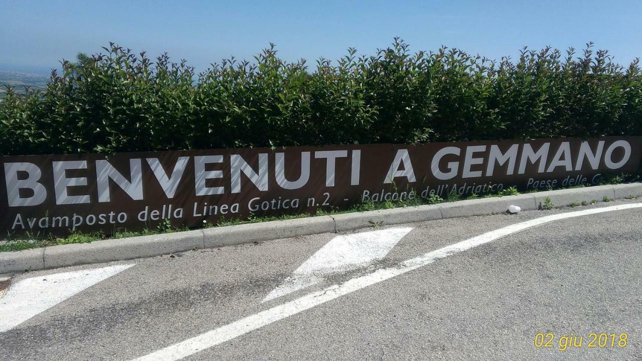 Antica Gemma Hotel Gemmano Bagian luar foto